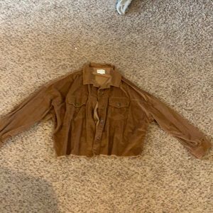 American Eagle Corduroy cropped jacket